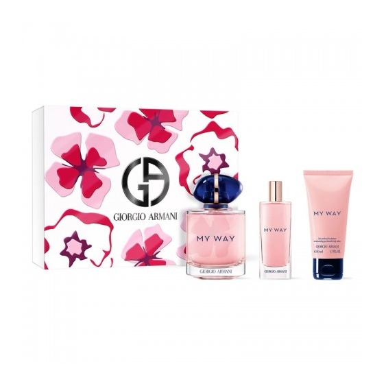 Armani Cofanetto My Way Eau De Parfum 90 Ml + Edp 15 Ml + Crema Corpo 50 Ml