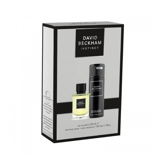 David Beckham Instinct EdP Uomo 50 Ml + Deo Spray Corpo 150 Ml