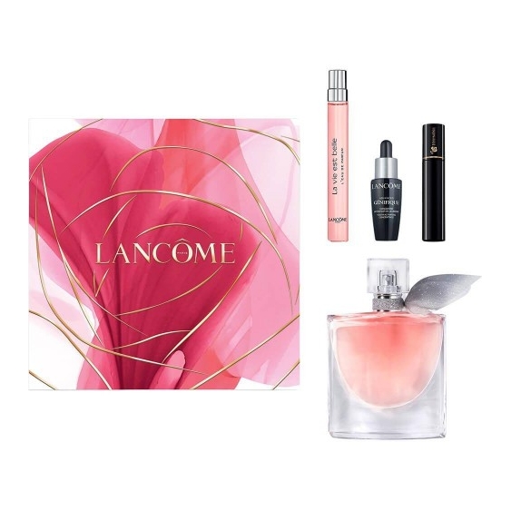 Lancome Cofanetto La Vie Est Belle Eau De Parfum 50+10 Ml + Siero 10 Ml + Mini Mascara 2 Ml
