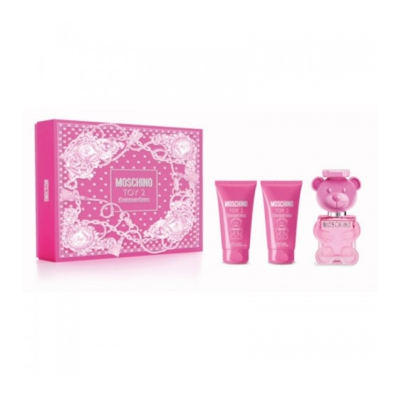Moschino Cofanetto Toy 2 Bubble Gum EdT 50 Ml + Gel Doccia 50 Ml + Latte Corpo 50 Ml