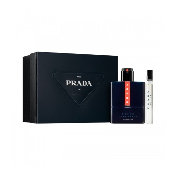 Prada Cofanetto Luna Rossa Ocean Eau De Parfum 100 Ml + Eau De Parfum 10 Ml