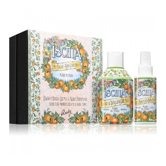 Rudy Cofanetto Ischia Bagnodoccia 250 Ml + Acqua Profumata 100 Ml