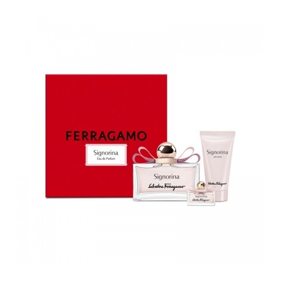 Salvatore Ferragamo Cofanetto Regalo Signorina EdP 100 + 5 Ml + Body Lotion 50 Ml