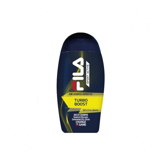Fila Sport Active Turbo Boost Doccia Shampoo 2 In 1 Rivitalizzante 250 Ml