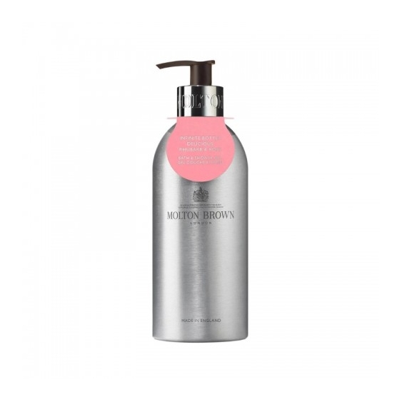 Molton Brown Delicious Rhubarb & Rose Infinite Bottle Gel Doccia 400 Ml