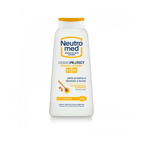 Neutromed Dermoprotect Vitamin Complex B5 B6 Bagnodoccia Nutriente 600 Ml