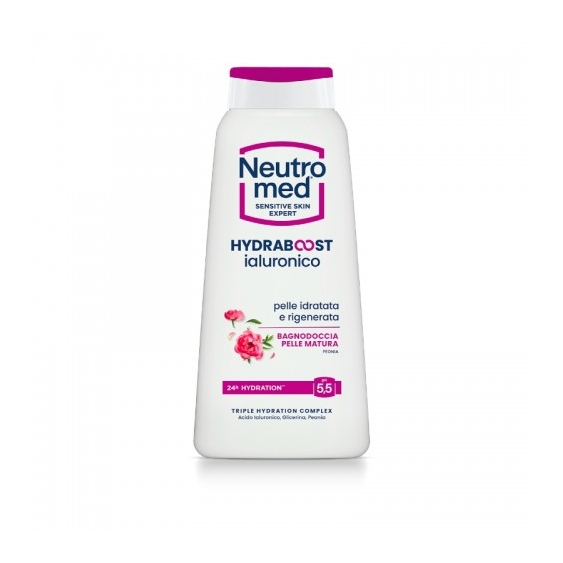 Neutromed Hydraboost Ialuronico Bagnodoccia Per Pelle Matura 600 Ml