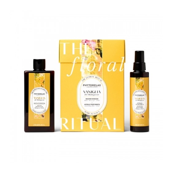 Phytorelax The Floreal Ritual Vaniglia Del Madagascar Bagnodoccia 250 Ml + Acqua Profumata 150 Ml