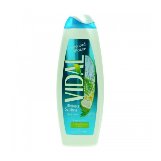 Vidal Coconut Water Bagnoschiuma All'Acqua Di Cocco E Monoi 500 Ml