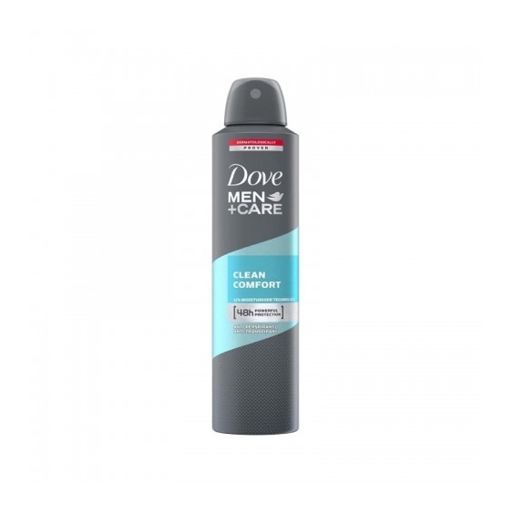 Dove Men+Care Clean Comfort Deodorante Uomo 250 Ml Spray