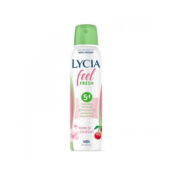 Lycia Feel Fresh Fiori Di Ciliegio Deodorante 150 Ml Spray