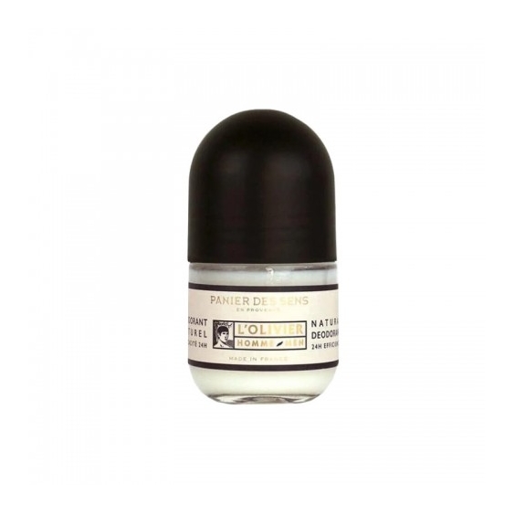 Panier Des Sens L'Olivier Homme Men Deodorante Naturale Roll-On 50 Ml
