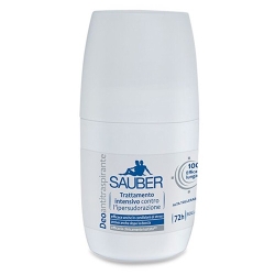 Sauber DeoActive Deodorante Lunga Durata Roll-On 50 Ml