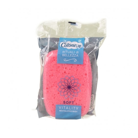 Cotoneve Rituali Di Bellezza Soft Vitality Spugna Sintetica