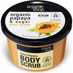 Organic Shop Papaya E Zucchero Scrub Corpo Rinnovatore 250 Ml