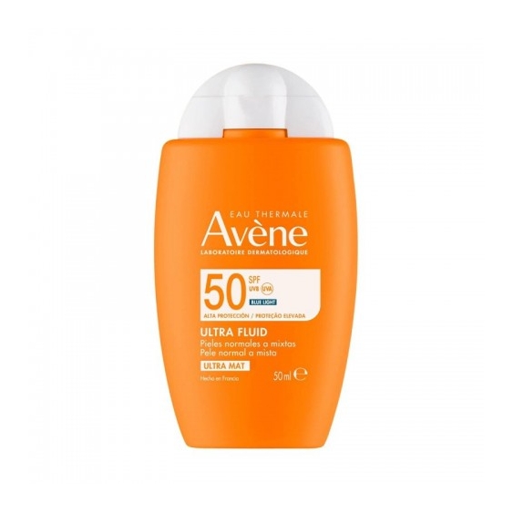 Avene Ultra Fluid SPF50 Fluido Solare Invisibile Per Pelle Sensibile 50 Ml