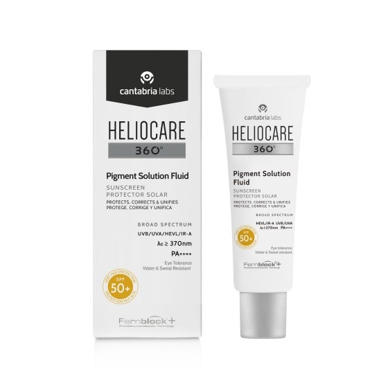 Difa Cooper Heliocare 360 Pigment Solution Fluid SPF50+ Fluido Ad Alta Protezione Solare 50 Ml