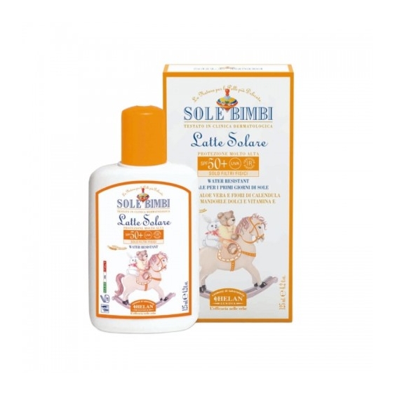 Helan Sole Bimbi SPF50+ Latte Solare 125 Ml