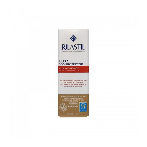 Rilastil Ultra 100-Protector Universal Color SPF50+ Fluido Idratante 50 Ml
