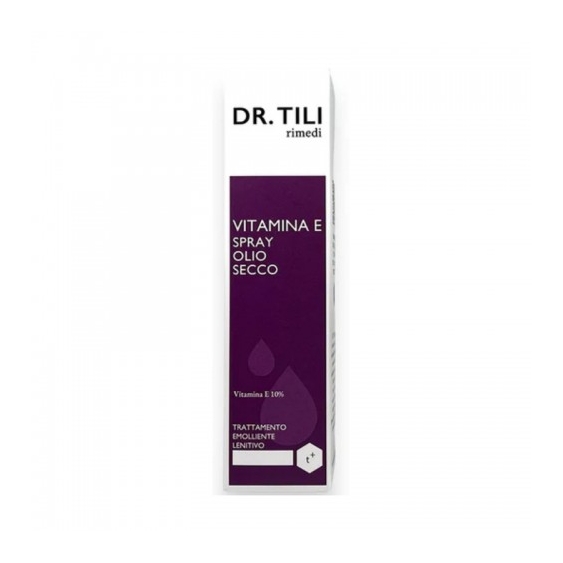 Tilab Vitamina E Spray Olio Secco Trattamento Emolliente Lenitivo 100 Ml