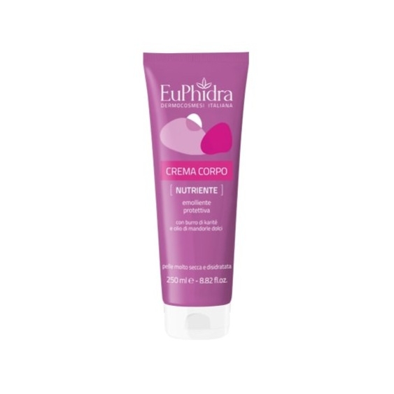 Euphidra Crema Corpo Nutriente Per Pelle Secca E Disidratata 250 Ml