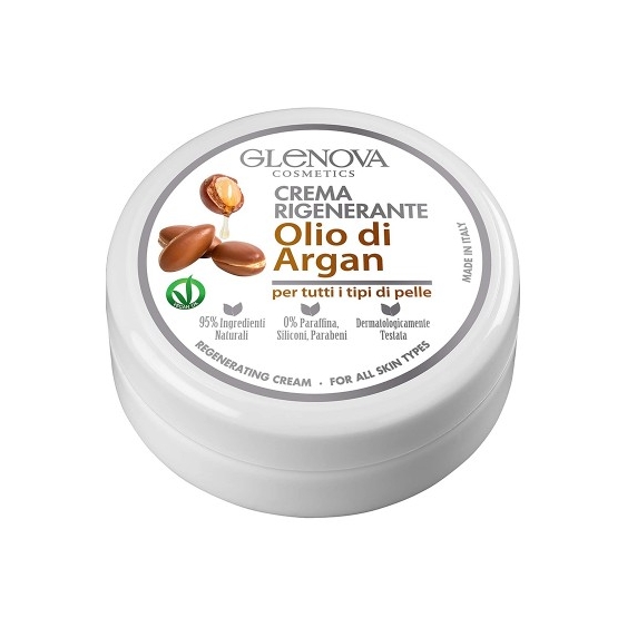 Glenova Crema Rigenerante Con Olio Di Argan Per Il Corpo 120 Ml