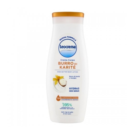 Leocrema Burro Di Karitè Crema Corpo Per Tutte Le Pelli 250 Ml