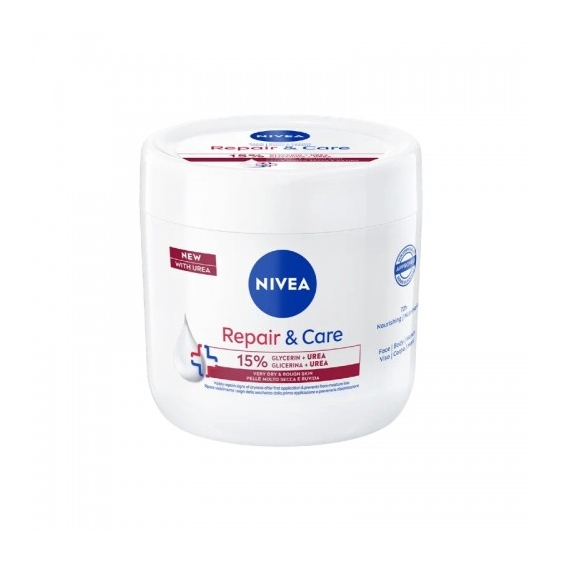 Nivea Repair & Care Urea Crema Per Pelle Molto Secca E Ruvida 400 Ml