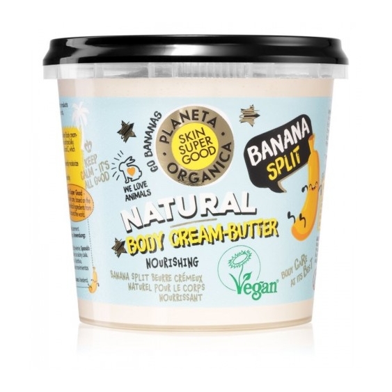 Planeta Organica Banana Split Burro Nutriente Corpo 360 Ml
