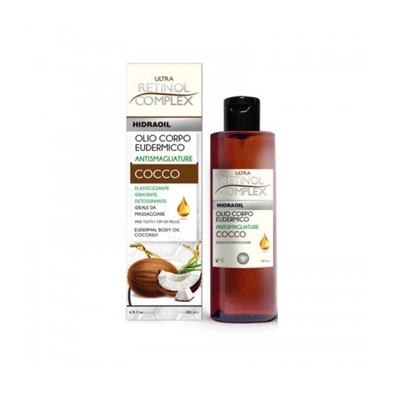 Retinol Complex Olio Corpo Eudermico Al Cocco 200 Ml