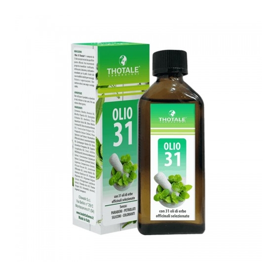 Thotale Olio 31 Olio Tonificante Balsamico E Rassodante Per Le Pelle 100 Ml