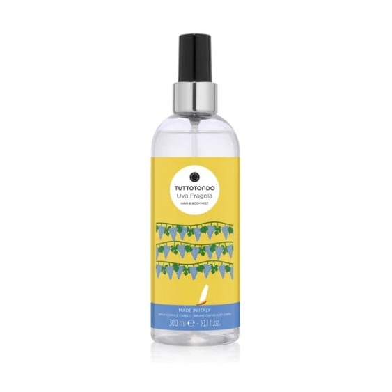 Tuttotondo Uva Fragola Spray Corpo E Capelli 300 Ml