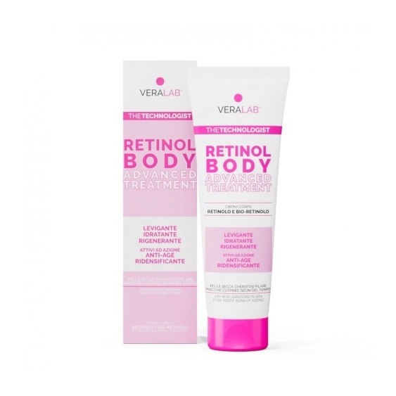 Veralab Retinol Body Crema Levigante E Idratante 150 Ml