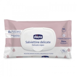 Chicco 72 Salviettine Delicate 0M+