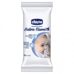Chicco Salva Ciuccio 16 Salviettine Igienizzanti Per Bambino