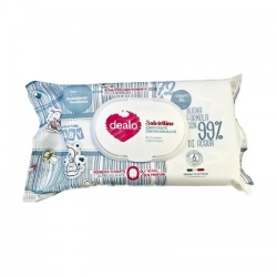 Dealo 72 Salviettine Detergenti Idratanti Ed Emollienti Xl