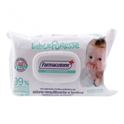 Farmacotone Bebe Puresse 60 Salviette Per L'Igiene Dei Neonati