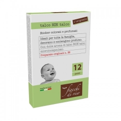Fiocchi Di Riso Talco Non Talco 12 Sticker Colorati E Profumati