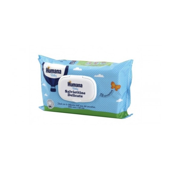 Humana Baby 72 Salviettine Delicate