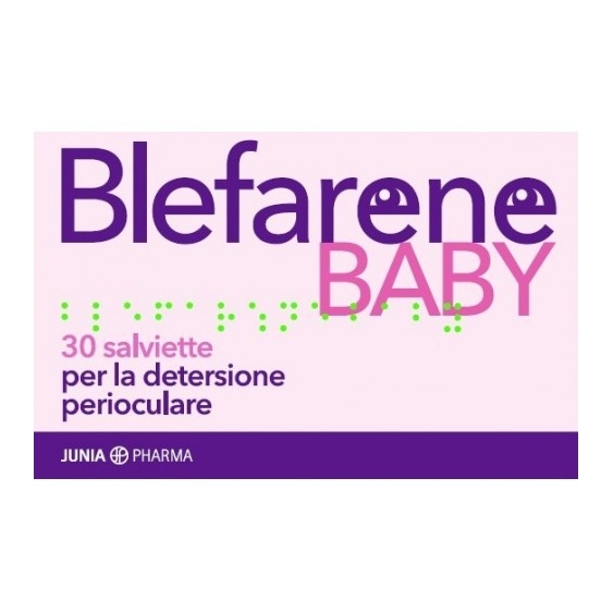Junia Pharma Blefarene Baby 30 Salviette Per La Detersione Oculare