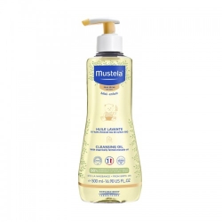Mustela Cleansing Oil Olio Da Bagno Per Bambini 500 Ml