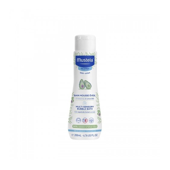 Mustela Multi-Sensory Bubble Bath Bagnetto Mille Bolle 200 Ml