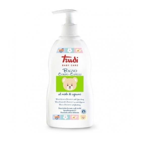 Trudi Bagno Corpo Capelli Bagnoschiuma Al Miele Di Agrumi 500 Ml