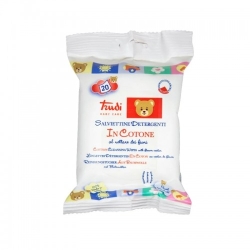Trudi Baby Care 20 Salviettine Detergenti In Cotone