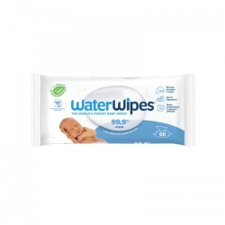Waterwipes Water Wipes 60 Salviette Umidificate Biodegradabili Per Bambini