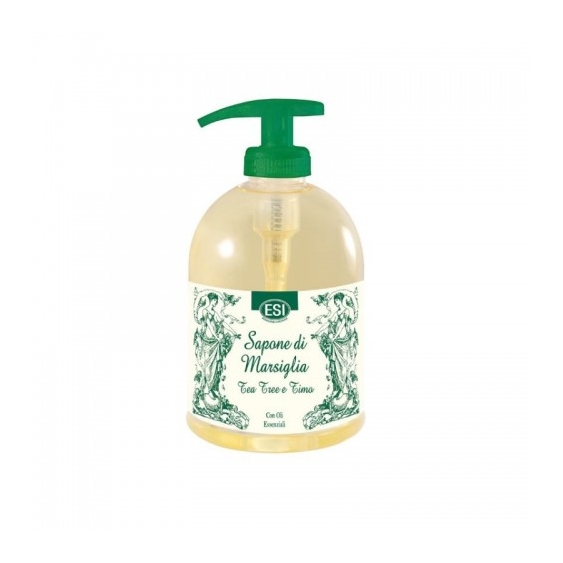 Esi Sapone Di Marsiglia Liquido Con Tea Tree E Timo 500 Ml
