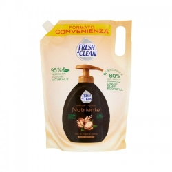Fresh & Clean Nutriente Olio Di Argan E Avena Sapone Liquido Eco Ricarica 1 L