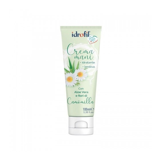 Idrofil Crema Mani Idratante E Lenitiva Con Aloe E Camomilla 100 Ml