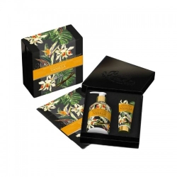Rudy Set Regalo Nature & Arome Vanilla Sapone Liquido Delicato 250 Ml + Crema Mani 100 Ml