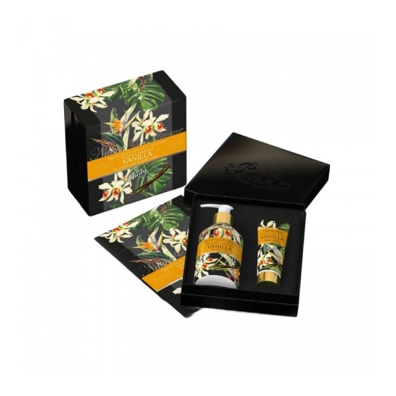 Rudy Set Regalo Nature & Arome Vanilla Sapone Liquido Delicato 250 Ml + Crema Mani 100 Ml